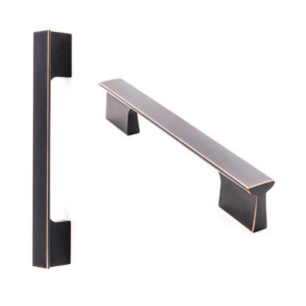 Zamak Cabinet Handle in Oil Rubbed Bronze Finish - Durable Zinc Alloy Design