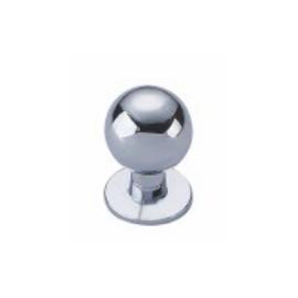 Zamak Chrome Cabinet Knob Handle Zinc Alloy Hardware