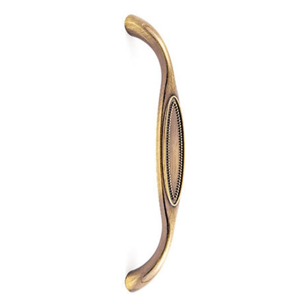 Antique Brass Classical Style Zamak Cabinet Handle and Knob - Durable Zinc Alloy Classic Design