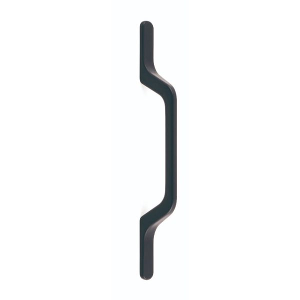 Black Zamak Cabinet Handle and Knob Zinc Alloy Hardware