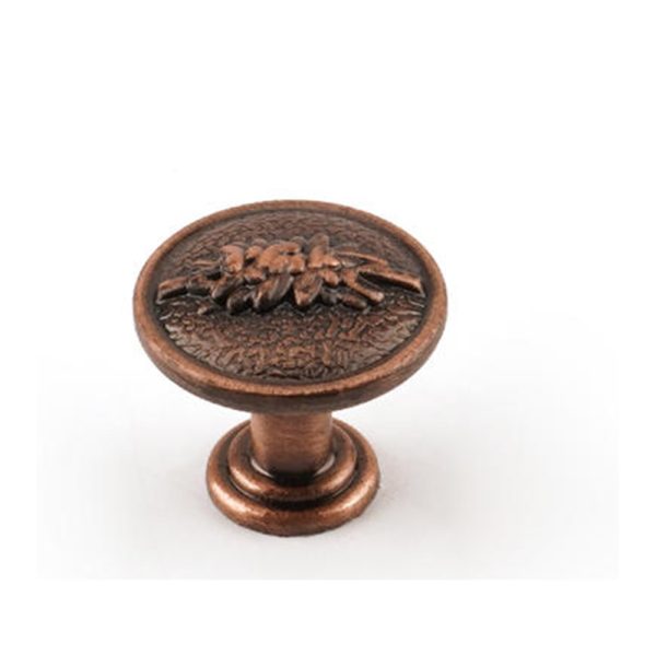 Classical Copper Handle and Knob Zamak Zinc Alloy Cabinet Knob