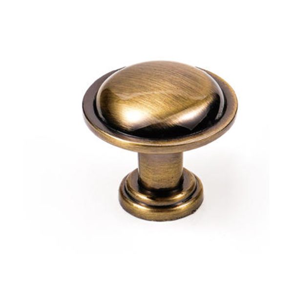 Classical Style Antique Brass Cabinet Knob Zamak Zinc Alloy Handle and Knob