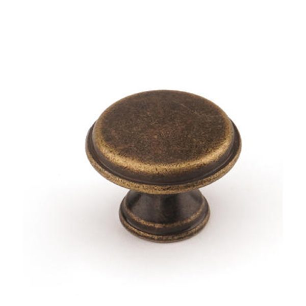 Classical Style Old Brass Cabinet Knob Zamak Zinc Alloy Handle