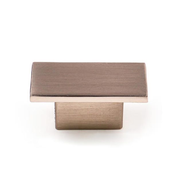 Satin Nickel Zamak Cabinet Knob Handle Zinc Alloy 1809