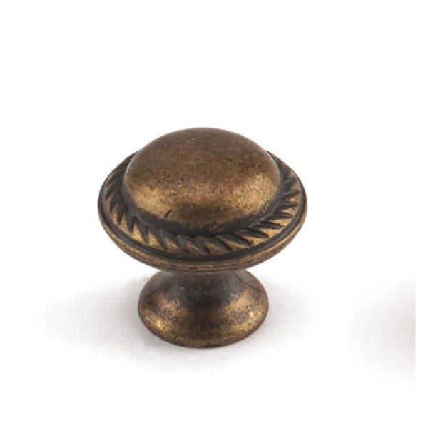 Classical Style Old Brass Cabinet Knob - Zamak Zinc Alloy Handle and Knob