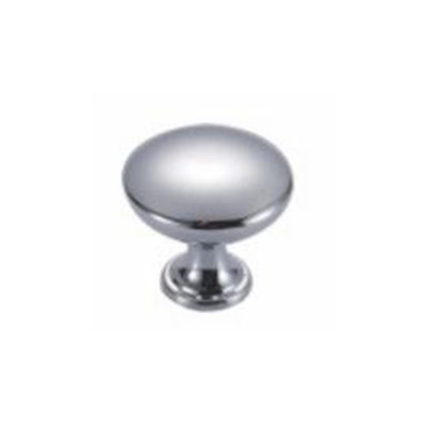 Chrome Zamak Cabinet Knob Handle Zinc Alloy Decorative Hardware