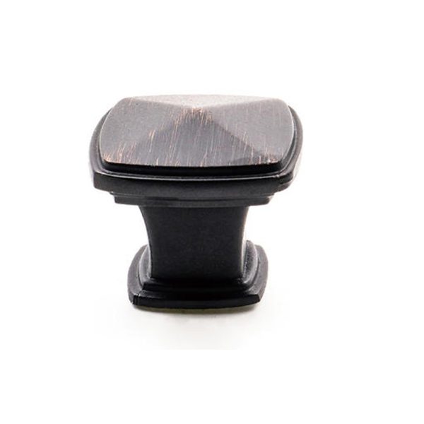 Zamak Cabinet Knob Oil Rubbed Bronze Finish Zinc Alloy Handle and Knob