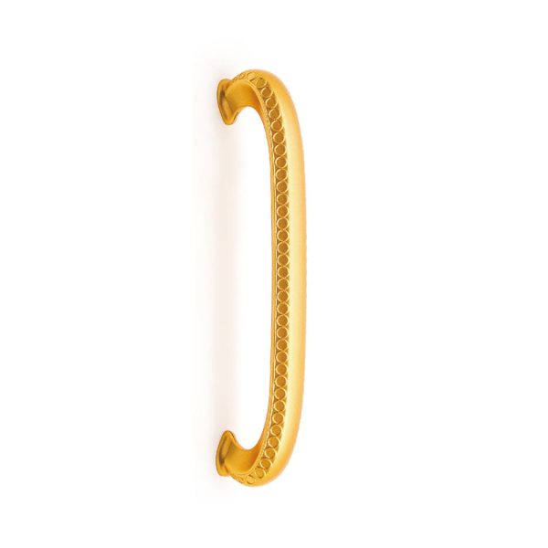 Gold Zamak Cabinet Handle and Knob Zinc Alloy Decorative Hardware
