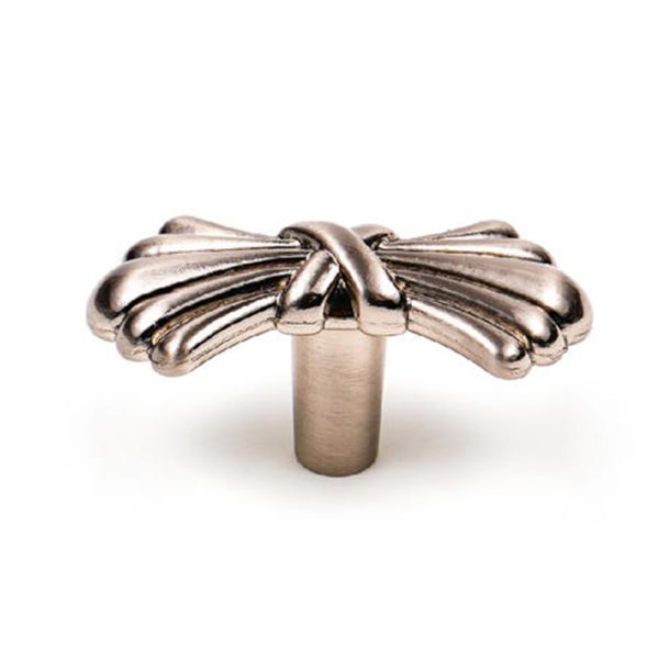 Classical Style Zamak Cabinet Knob Handle in Old Silver Finish Zinc Alloy