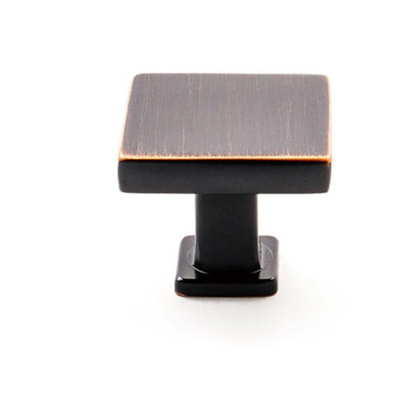 Bronze Zamak Cabinet Knob Handle - ORB Zinc Alloy Furniture Hardware