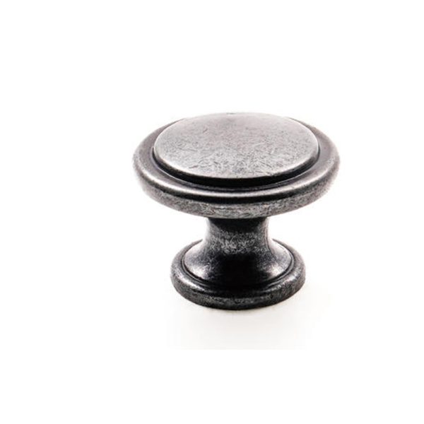 Classical Style Old Silver Zamak Cabinet Knob Handle and Knob Zinc Alloy