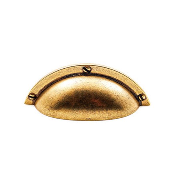 Old Brass Zamak Cup Handles and Knobs Zinc Alloy Hardware
