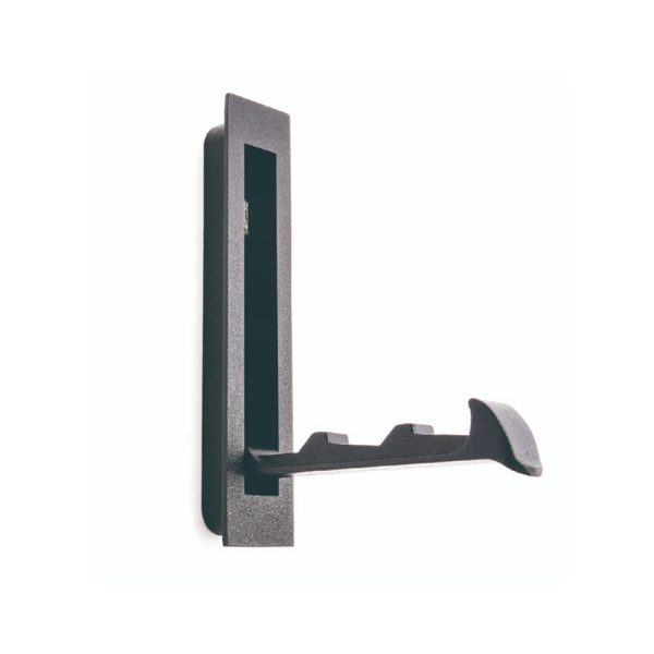 Zamak Black Concealed Robe Hook Zinc Alloy Wall Mounted Bathroom Accessory