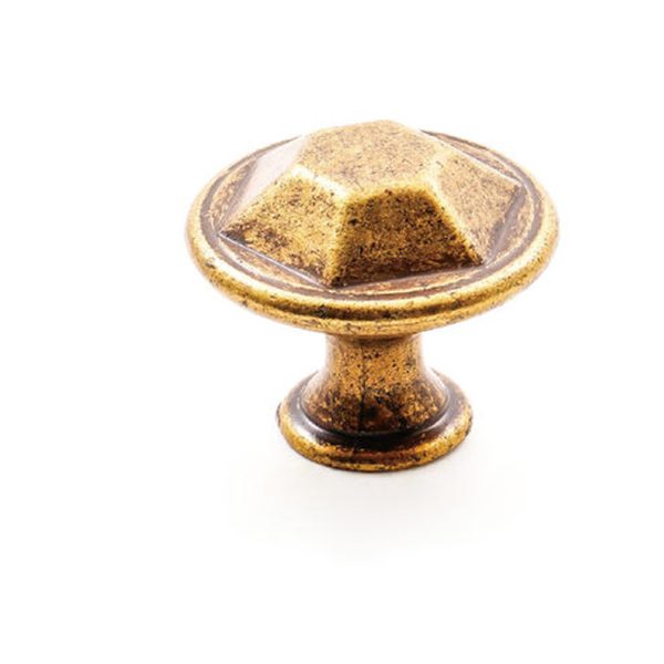 Classical Style Old Brass Cabinet Knob Zamak Zinc Alloy Handle and Knob
