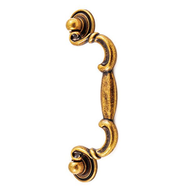 Classical Zamak Cabinet Handle in Old Brass Finish for Elegant Home Decor