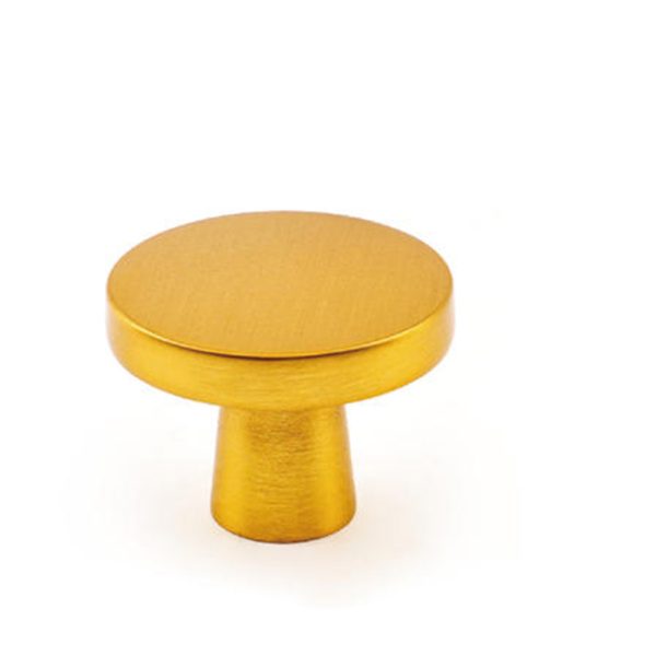 Gold Zamak Cabinet Knob Zinc Alloy Handle and Knob