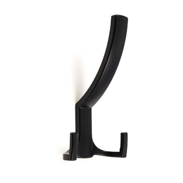Double Black Zamak Robe Hook Zinc Alloy Coat Hanger 2310L