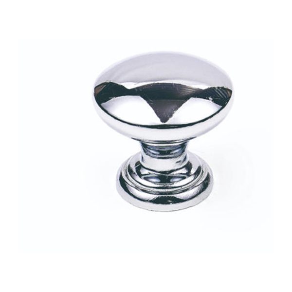 Chrome Zamak Cabinet Knob Handle Zinc Alloy Knob for Furniture