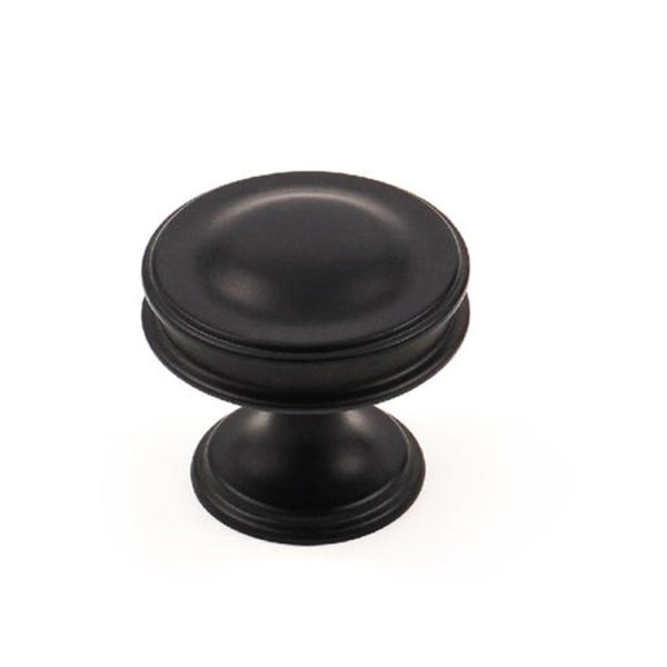 Zamak Black Cabinet Knob Handle Zinc Alloy Hardware