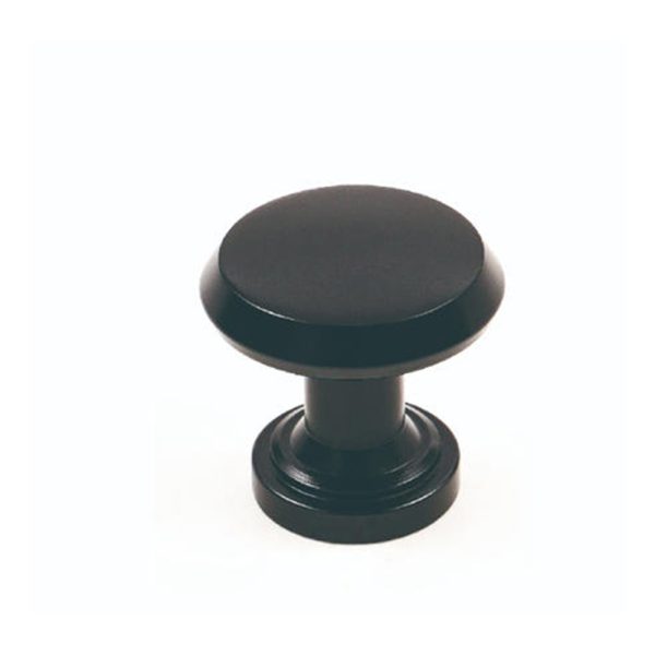 Black Zamak Cabinet Knob Zinc Alloy Handle and Knob
