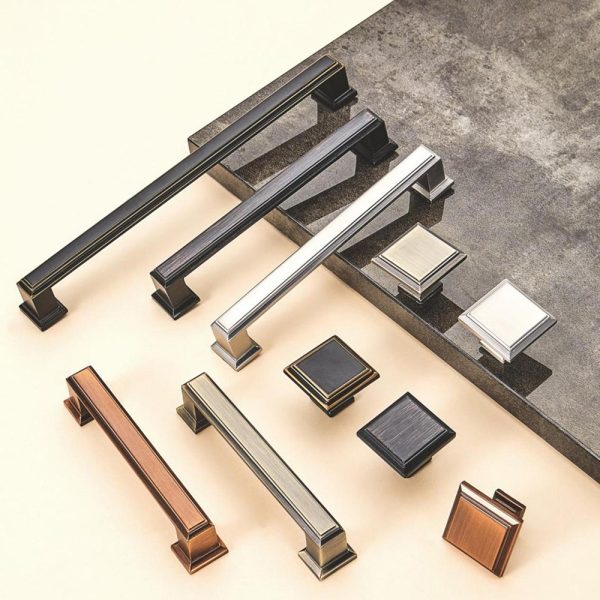 Black Gold Satin Nickel Chrome Zamak Cabinet Handle Recommended Design