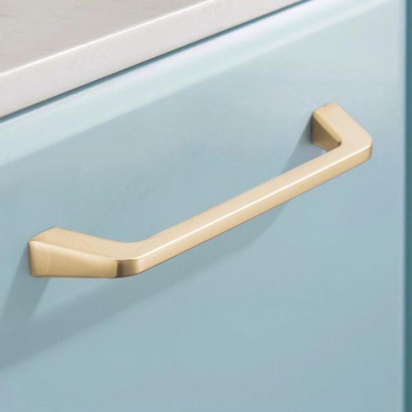 Zamak Cabinet Handle and Knob in Black, Gold, Satin Nickel, and Chrome - Recommended Design - Image 2