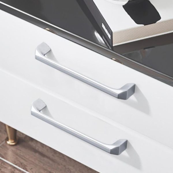 Zamak Cabinet Handle and Knob in Black, Gold, Satin Nickel, and Chrome - Recommended Design Popular Handle - Image 2