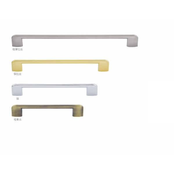 Zamak Cabinet Handles and Knobs in Black, Gold, Satin Nickel, and Chrome - Recommended Design for Stylish Interiors