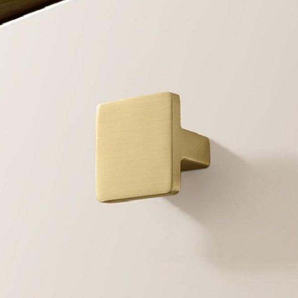 Zamak Cabinet Knob in Black Gold and Chrome - Popular Design Handles and Knobs for Modern Homes - Image 3