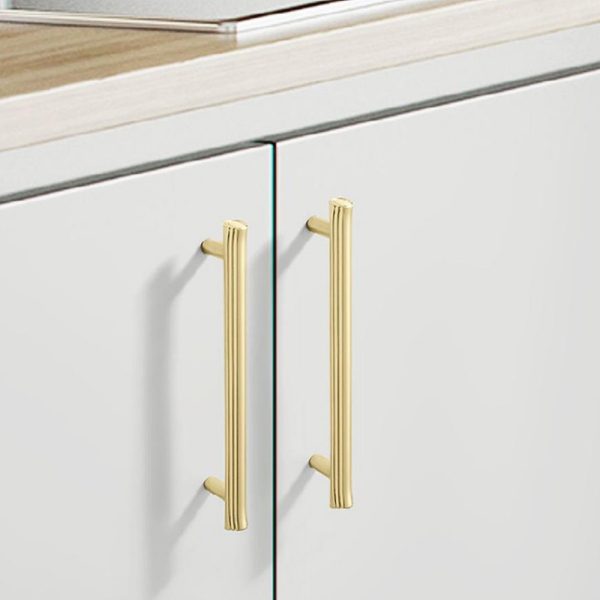 Zamak Cabinet Handle and Knob in Black, Gold, and Satin Nickel - Recommended Design for Modern Interiors - Image 2