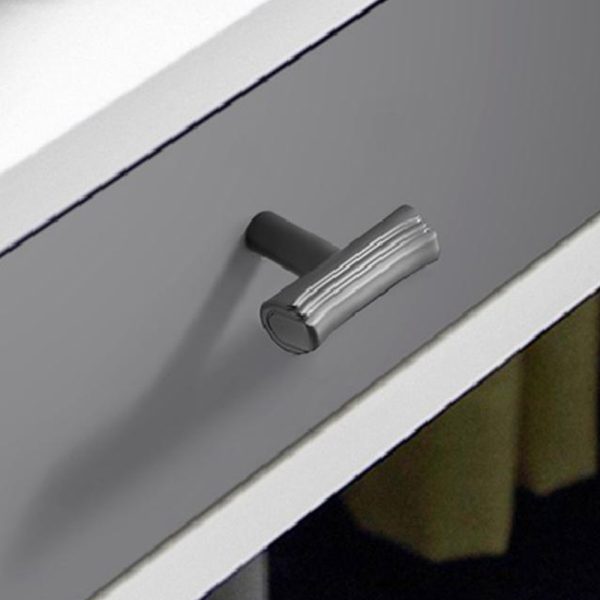 Zamak Cabinet Handle and Knob in Black, Gold, and Satin Nickel - Recommended Design for Modern Interiors - Image 3