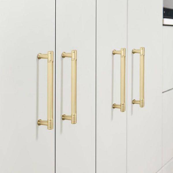 Gold Zamak Cabinet Handle Knob Recommended Design Popular Zinc Alloy Hardware - Image 2