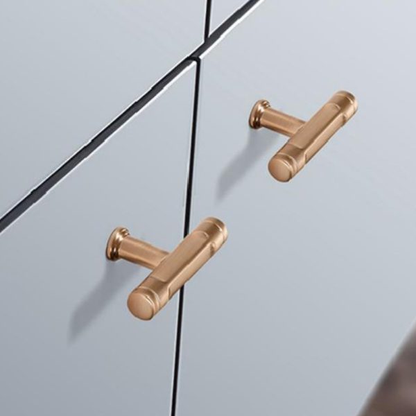 Gold Zamak Cabinet Handle Knob Recommended Design Popular Zinc Alloy Hardware - Image 3