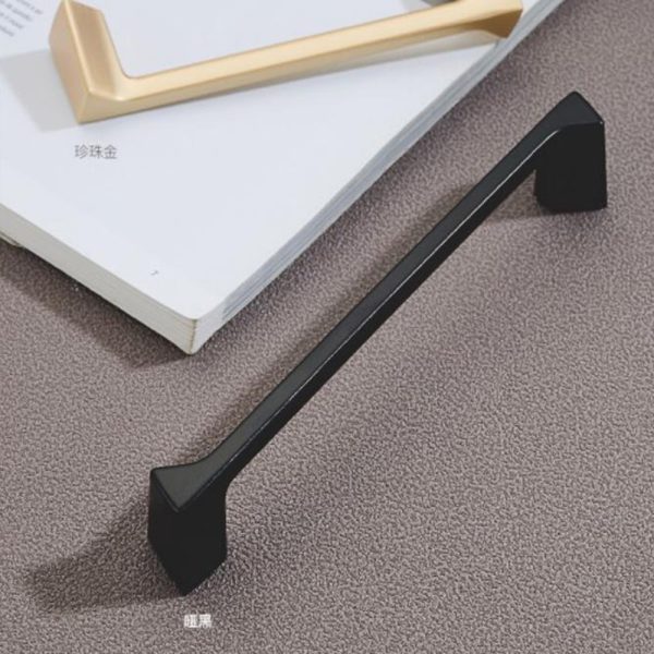 Zamak Black Cabinet Handle and Knob - Recommended Design Zinc Alloy Popular Hardware