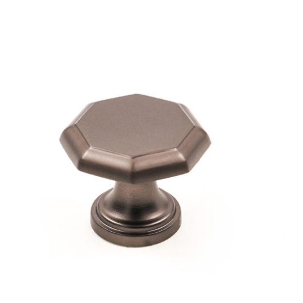 Zamak Cabinet Knob Matt Black Nickel Finish Zinc Alloy Handle and Knob