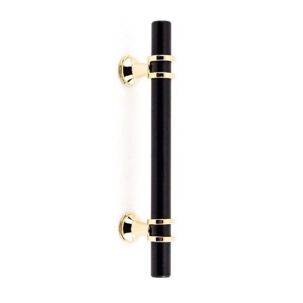 Black Zamak T Bar Handle Knob Zinc Alloy Hardware