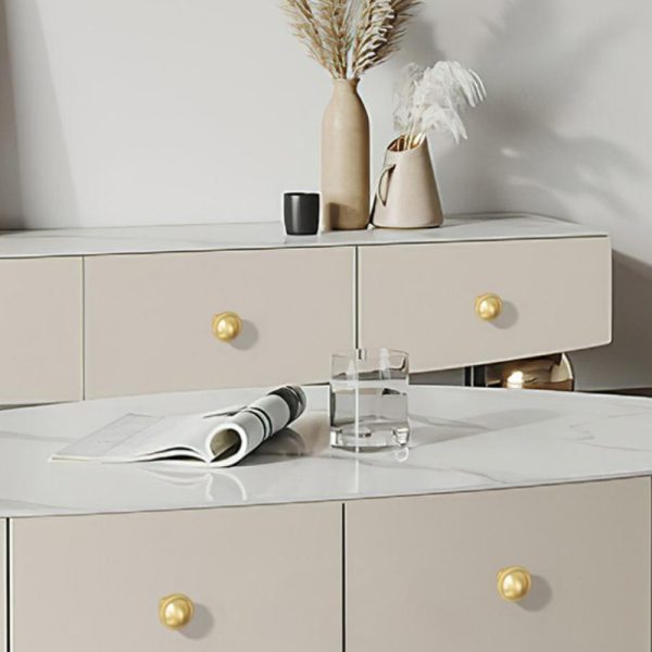 Zamak Cabinet Knob and Handle in Black White Gold Satin Nickel and Chrome - Recommended Design Popular Cabinet Handle - Image 2