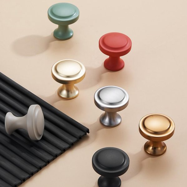 Black and Gold Zamak Handle and Knob with Single Robe Hook