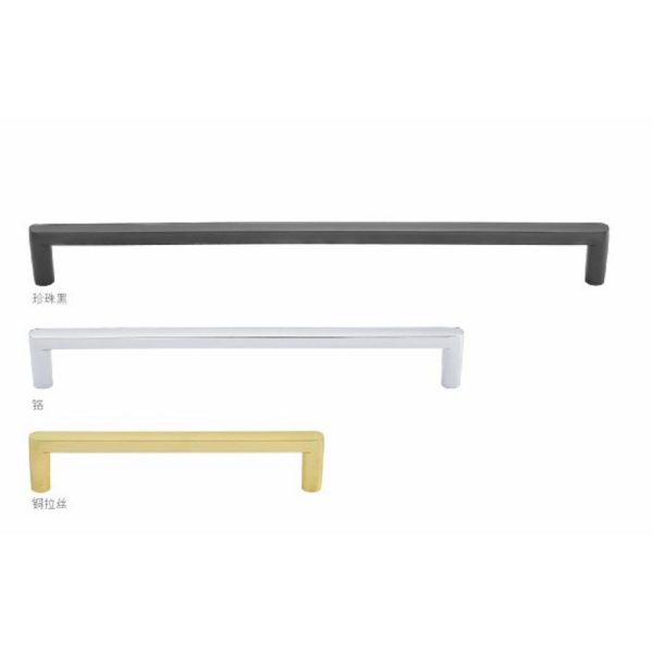 Zamak Cabinet Handle and Knob in Black Gold and Chrome - Recommended Design for Stylish Storage Solutions