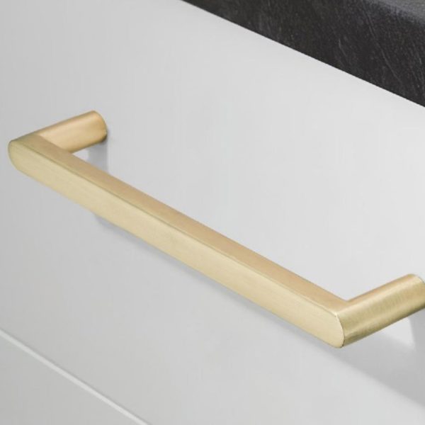 Zamak Cabinet Handle and Knob in Black Gold and Chrome - Recommended Design for Stylish Storage Solutions - Image 2