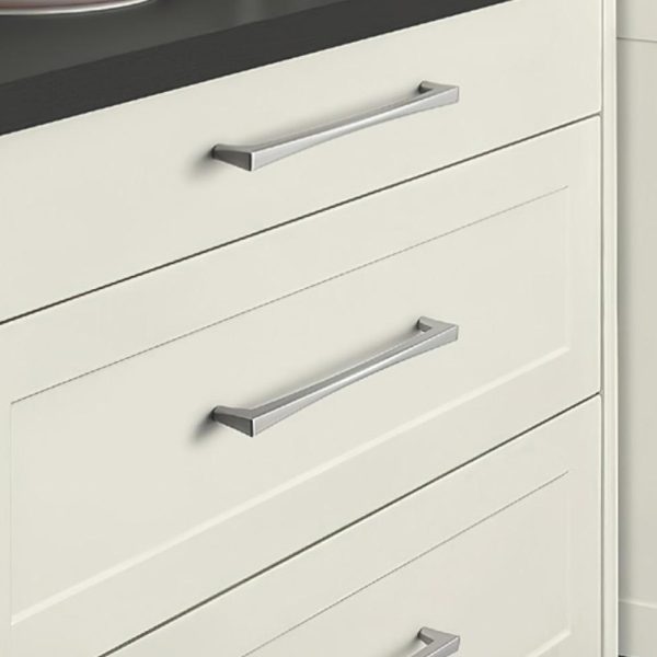 Zamak Cabinet Handles and Knobs in Black Gold and Satin Nickel - Popular Recommended Design - Image 2