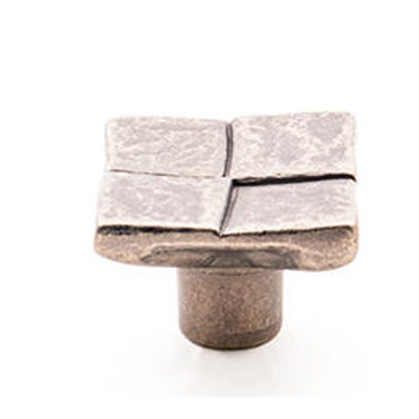 Classical Zamak Cabinet Knob Old Silver Finish Zinc Alloy Handle and Knob