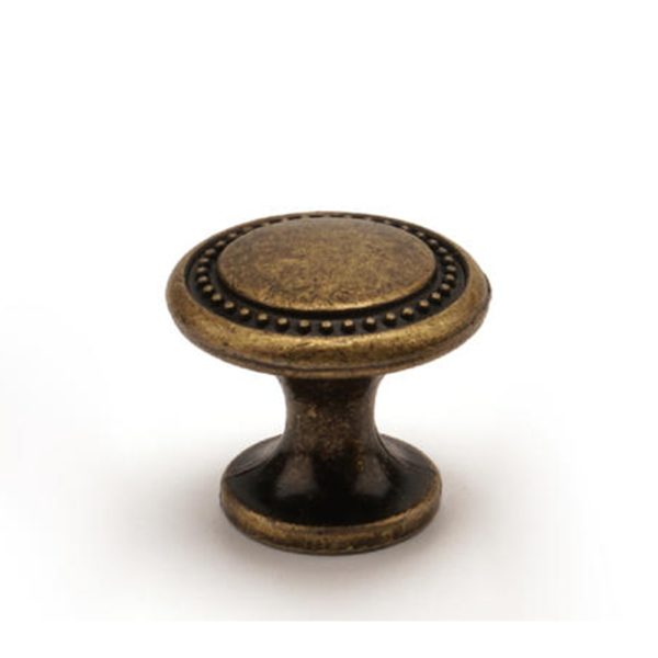 Black and Gold Cabinet Handle with Satin Nickel Finish - Zamak Material Recommended Design