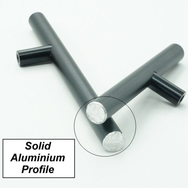 BBDHOME Aluminium Profile T Bar Kitchen Door Pull Handle Solid Metal Hardware Matt Black Gold Cabinet Knob 1 Meter - Image 3