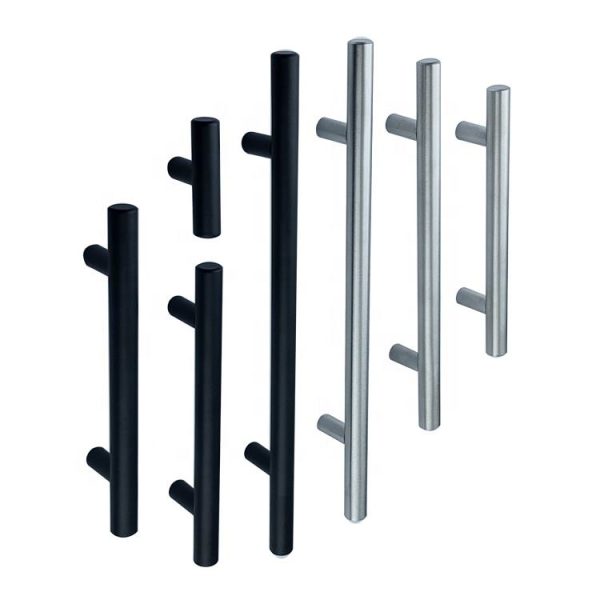 Matte Black T Bar Drawer Pulls Stainless Steel Cabinet Handles Modern Design Best Seller