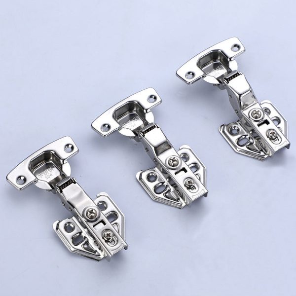 BBDHOME Stainless Steel Clip On Soft Close Hydraulic Cabinet Hinge for Office and Hotel Furniture Satin Finish - Image 2