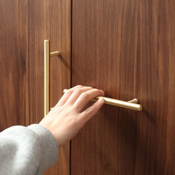 BBDHOME Aluminium Profile T Bar Kitchen Door Pull Handle Solid Metal Hardware Matt Black Gold Cabinet Knob 1 Meter - Image 6