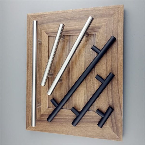 Matte Black T Bar Drawer Pulls Stainless Steel Cabinet Handles Modern Design Best Seller - Image 5
