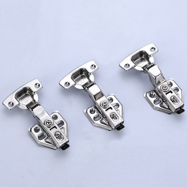 BBDHOME Stainless Steel Clip On Soft Close Hydraulic Cabinet Hinge for Office and Hotel Furniture Satin Finish - Image 6