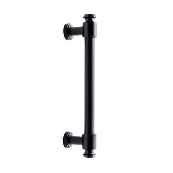 Black Zamak Cabinet Handle and Knob Zinc Alloy Hardware